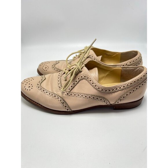 Kate Spade pink wingtip oxford lace up shoes - Picture 1 of 11
